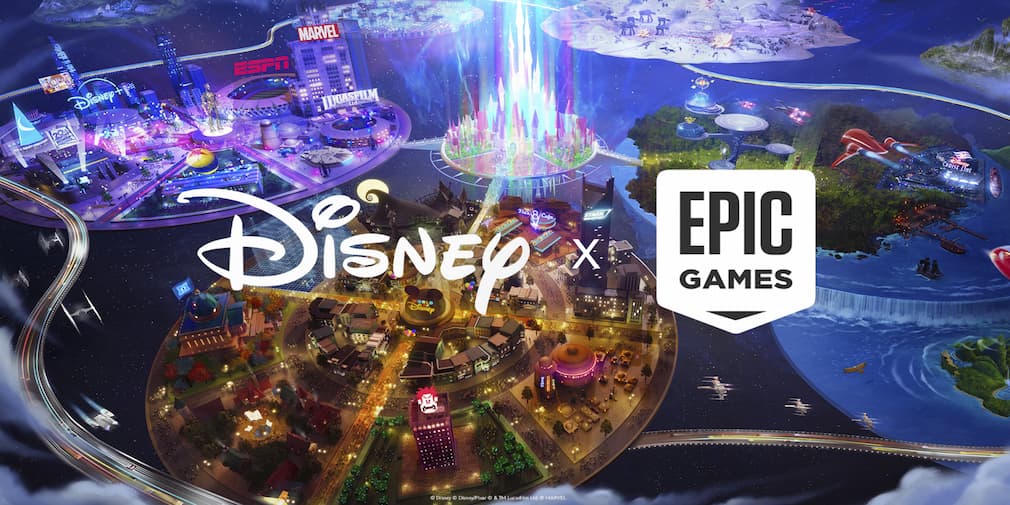 Disney and Epic Games Logos