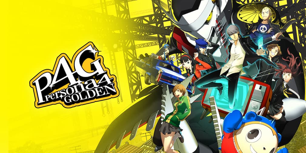 P4G Logo in front of characters